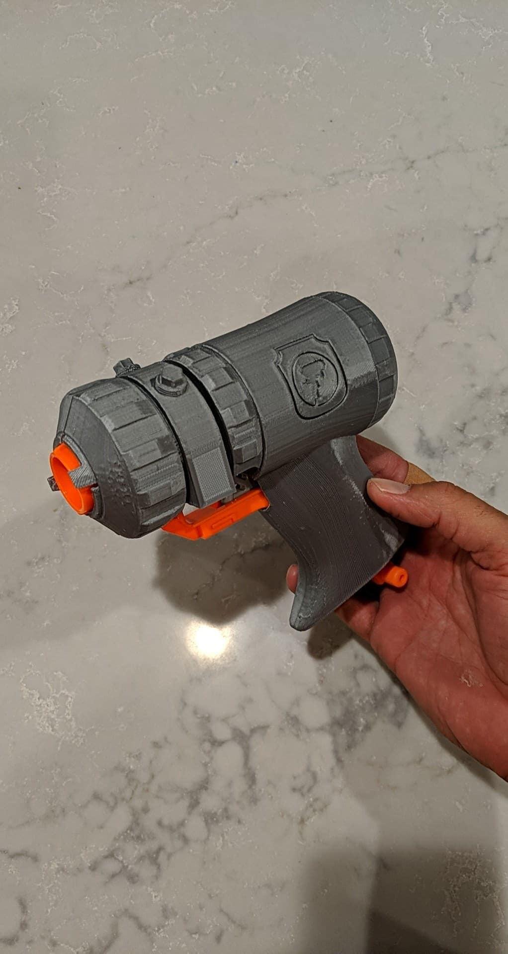 NerfFusion Shell - Gray with Orange